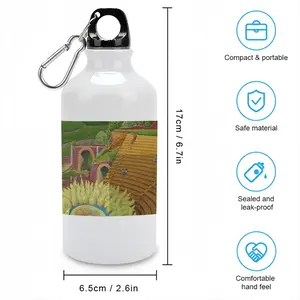 They Began To Arrive Sport Water Bottle (Aluminum)