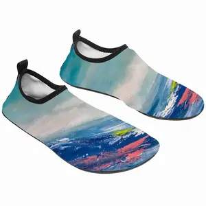 Men Dancing Waves Diving Beach Shoes