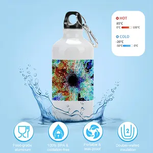 Matrix Flower Sport Water Bottle (Aluminum)