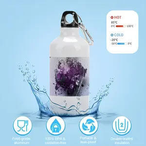 Basic Violet Sport Water Bottle (Aluminum)