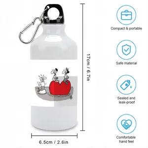 Love Cheat Sport Water Bottle (Aluminum)