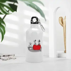 Love Cheat Sport Water Bottle (Aluminum)