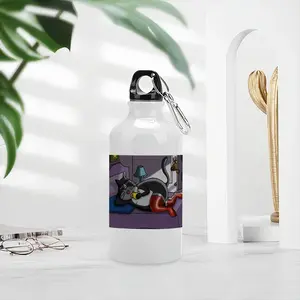 Hot Chocolate Holly Sport Water Bottle (Aluminum)