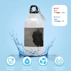 Dont Look Back Sport Water Bottle (Aluminum)