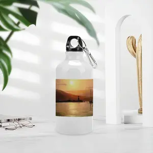 Gold Sea Sunset Sport Water Bottle (Aluminum)