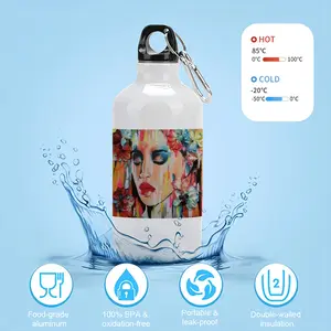 Catching Feelings Sport Water Bottle (Aluminum)