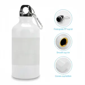 Je Ne Veux Pas Mourir Idiot Sport Water Bottle (Aluminum)