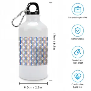 White Crosses Sport Water Bottle (Aluminum)