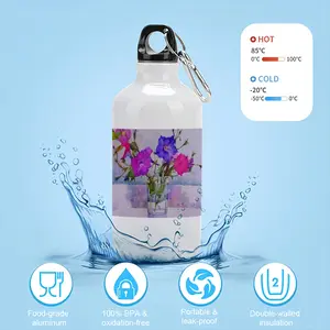 Petunias Sport Water Bottle (Aluminum)