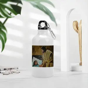 Jesus Heals Sport Water Bottle (Aluminum)