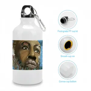 Arabica Man Sport Water Bottle (Aluminum)