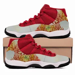 Men Autumn Flower HD11 Basketball Sneakers