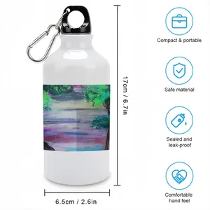 Valley Through The Trees Sport Water Bottle (Aluminum)