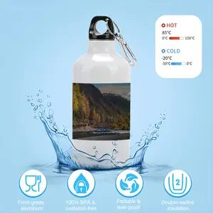 Sun On The White Ius River Sport Water Bottle (Aluminum)