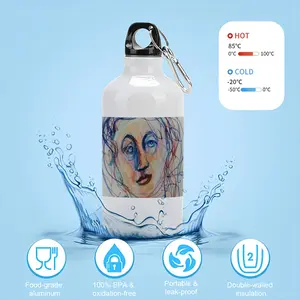 Please Wait For Me Sport Water Bottle (Aluminum)