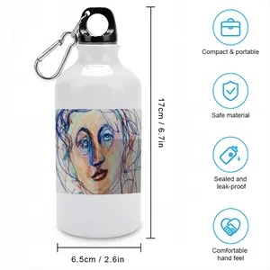 Please Wait For Me Sport Water Bottle (Aluminum)