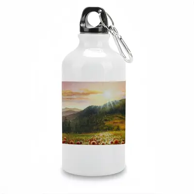 Field Of Poppies Sport Water Bottle (Aluminum)