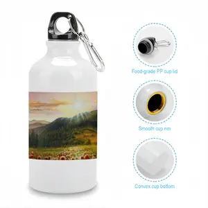 Field Of Poppies Sport Water Bottle (Aluminum)