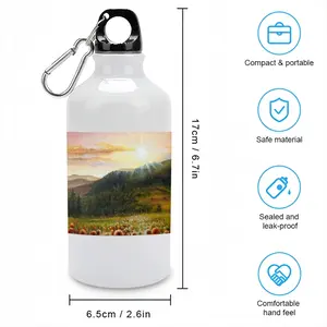 Field Of Poppies Sport Water Bottle (Aluminum)