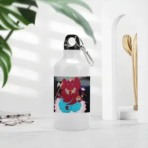 Ganesha Indian Buddha Religious Animals Elephant Sport Water Bottle (Aluminum)