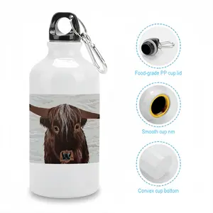 Bull - Red Bull Taurus Animals Buffalo Wild Sport Water Bottle (Aluminum)