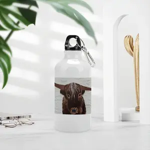 Bull - Red Bull Taurus Animals Buffalo Wild Sport Water Bottle (Aluminum)