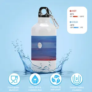 Background Sport Water Bottle (Aluminum)