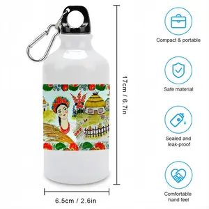 Countryside Romance Sport Water Bottle (Aluminum)