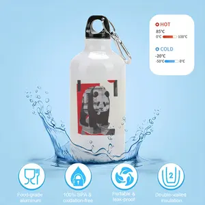 Wwf Panda Sport Water Bottle (Aluminum)