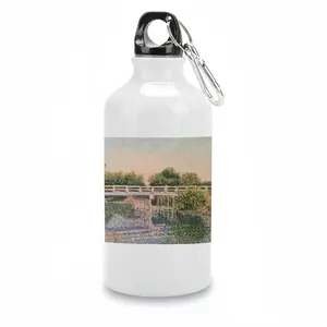 Bridge Over Canal Sport Water Bottle (Aluminum)