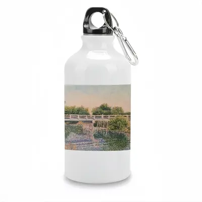 Bridge Over Canal Sport Water Bottle (Aluminum)