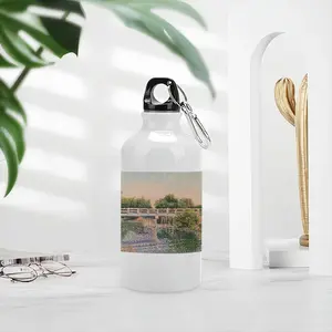 Bridge Over Canal Sport Water Bottle (Aluminum)