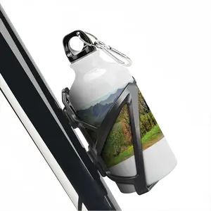 Mountains Landscape Sport Water Bottle (Aluminum)