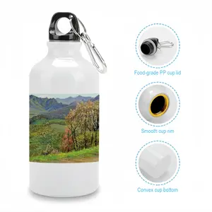 Mountains Landscape Sport Water Bottle (Aluminum)