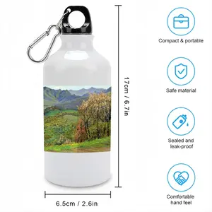 Mountains Landscape Sport Water Bottle (Aluminum)