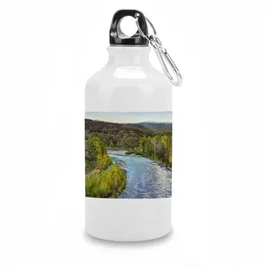 Landscape Impressionism White River Sport Water Bottle (Aluminum)