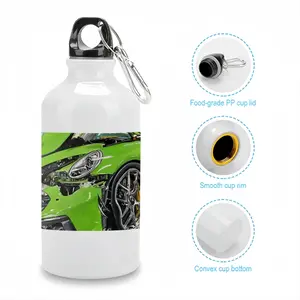 Porsche Gt3 Crash Sport Water Bottle (Aluminum)