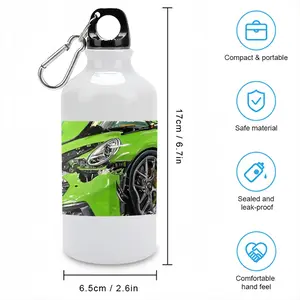 Porsche Gt3 Crash Sport Water Bottle (Aluminum)