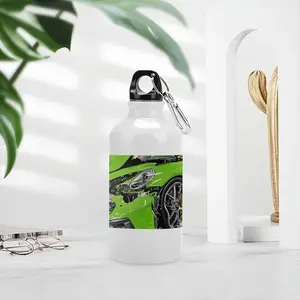 Porsche Gt3 Crash Sport Water Bottle (Aluminum)