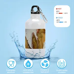 Gold Poppy Sport Water Bottle (Aluminum)