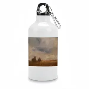 Red Tin Roof A House Over The Hill Sport Water Bottle (Aluminum)