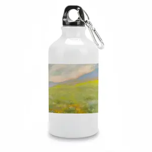 Flower Field Sport Water Bottle (Aluminum)