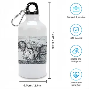 Kilroy Cow Sport Water Bottle (Aluminum)