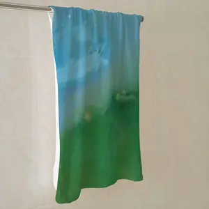 Waves Of Grass Middle Panel Bath Towel