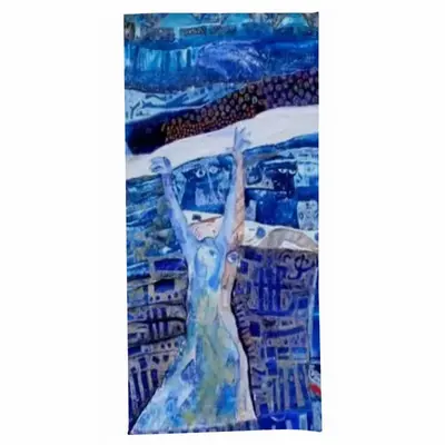 True Blue Bath Towel