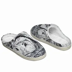 Men Kilroy Cow Winter Cotton Slippers