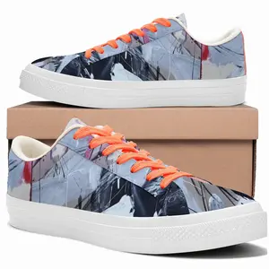 Men Rouge Low Top Canvas Shoes