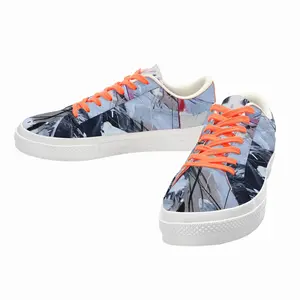 Men Rouge Low Top Canvas Shoes