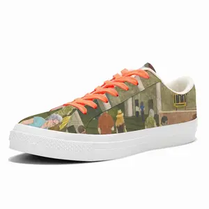 Men Going Nowhere Fast Low Top Canvas Shoes