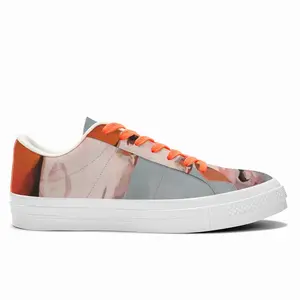 Men Friends Low Top Canvas Shoes